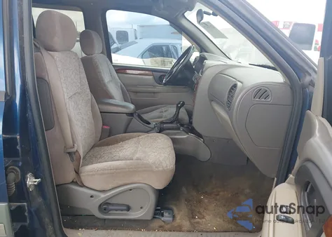 2004 Isuzu Ascender S from USA, damaged, VIN 4NUDS13S042102718